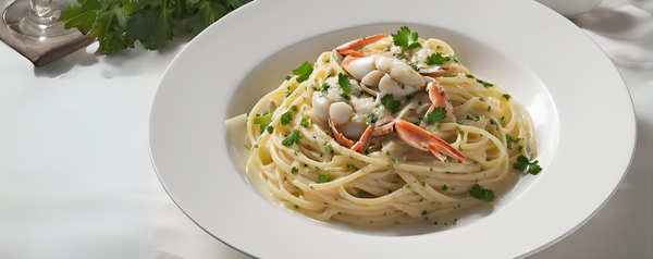 Jukes 8 with Crab Linguine – Jukes Cordialities